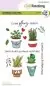 Preview: craftemotions clearstamps Plant Pots 2 (DE) carla creaties