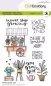 Preview: Plant Push Cart Clear Stamps CraftEmotions