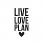 Preview: 8958 simple stories carpe diem small planner decal live love plan