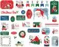 Preview: Merry Christmas Ephemera Die Cut Embellishment Carta Bella 1