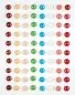 Mobile Preview: Candy Christmas Enamel Dots Craft Consortium 1