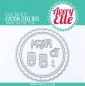 Mobile Preview: D2027 Holiday Circle Tags Clear Stamps Avery Elle