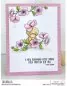 Preview: Stampingbella Bundle Girl with Cherry Blossoms Gummistempel 2