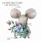 Mobile Preview: Stampingbella Mouse Bouquet Gummistempel