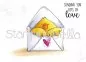 Preview: Mail Chick stamping bella Gummistempel