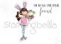 Preview: Stampingbella Tiny Townie Ella Loves Easter Gummistempel
