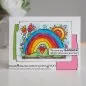 Preview: Garden Rainbow Clear Stamps Woodware Craft Collection 1