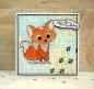 Preview: Fuzzy Friends - Freddie Fox Clear Stamps Woodware Craft Collection 1