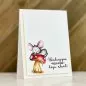 Preview: Sleeping Mouse Mini Clear Stamps Stempel Colorado Craft Company by Kris Lauren 1