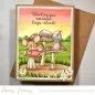 Mobile Preview: Sleeping Mouse Mini Clear Stamps Stempel Colorado Craft Company by Kris Lauren 2