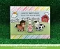 Preview: LF1595 HayThere lawn fawn clear stamps card2