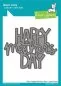 Mobile Preview: Giant Happy Mother's Day Stanzen Lawn Fawn