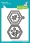 Mobile Preview: Honeycomb Shaker Gift Tag Stanzen Lawn Fawn