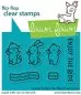 Preview: Coaster Critters Flip-Flop Stempel Lawn Fawn