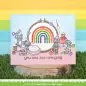 Preview: Embroidery Hoop Rainbow Add-On Stanzen Lawn Fawn 1
