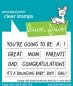 Preview: Kanga-rrific Baby Sentiment Add-On Stempel Lawn Fawn
