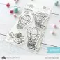 Mobile Preview: Hot Air Balloon Clear Stamps Stempel Mama Elephant
