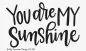 Mobile Preview: MFT CS397 YouAreMySunhsine clear stamps myfavoritehtings