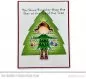 Mobile Preview: Christmas Tree Background Stencil Schablone My Favorite Things 2