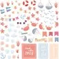 Mobile Preview: Die Cut - Sunset On The Beach Embellishment Modascrap 1