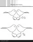 Preview: Simple and Basic Symmetrical Birds stanze