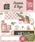 Preview: Special Delivery Baby Girl Frames & Tags Die Cut Embellishment Echo Park Paper Co