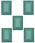 Mobile Preview: Stacked Tiles Rectangles Thinlits Stanzen von Tim Holtz Sizzix 1
