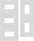 Mobile Preview: Stacked Tiles Rectangles Thinlits Stanzen von Tim Holtz Sizzix 2