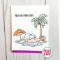 Mobile Preview: Island Time avery elle clear stamps