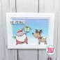 Mobile Preview: Ho-Ho-Holiday avery elle clear stamps 1
