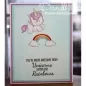 Preview: eb443 stamping bella Rubber stamps unicorn sentiments card2