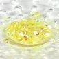 Preview: Sparkly Sequin Pailletten Honey Yellow ModaScrap 1