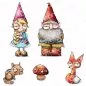 Mobile Preview: Stampingbella Oddball Gnome Parents Gummistempel