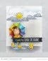 Preview: st 106 my favorite things mix ables stencil mini raindrops card4
