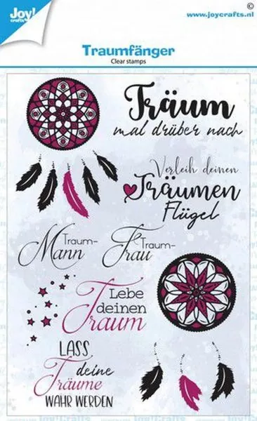 Traumfänger clear stamps joycrafts