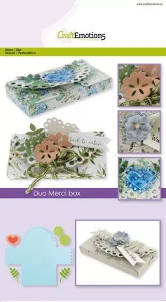 craftemotions Duo Merci Box Stanze