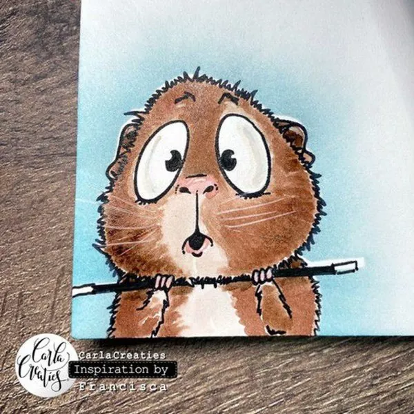 craftemotions clearstamps Guinea Pig 3 carla creaties 1