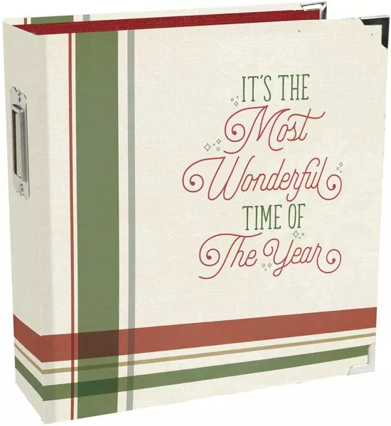 Simple Stories Sn@p! Holiday Binder 6"x8" Hearth & Holiday