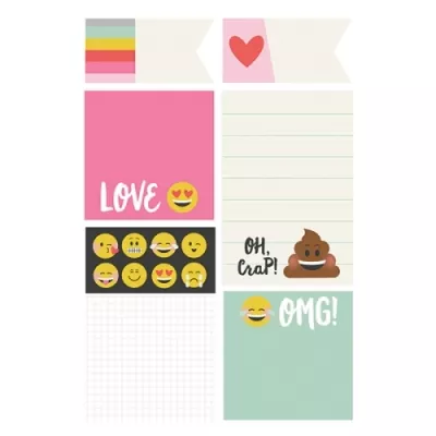 8030 simple stories carpe diem sticky notes emoji love