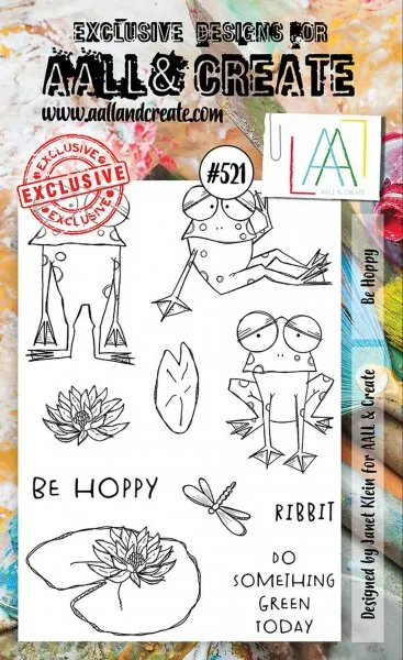 aall create clear stamp Be Hoppy