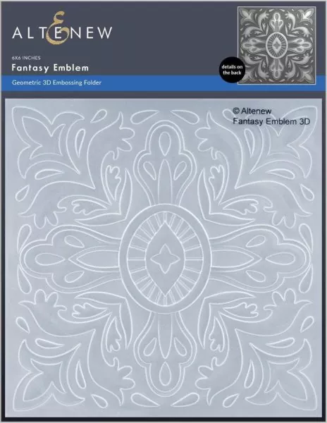 Fantasy Emblem 3D Embossing Folder by Altenew
