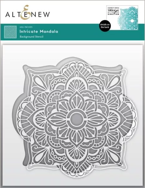 Intricate Mandala Stencil Schablone Altenew