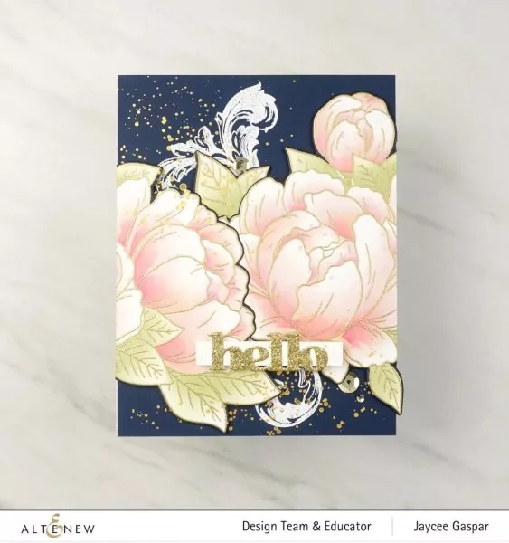 Gracious Peonies clearstamps altenew