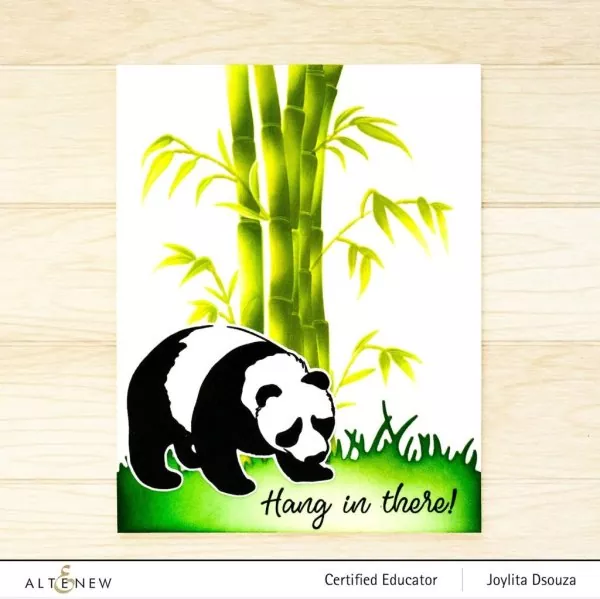 Roaming Pandas clearstamps altenew 2