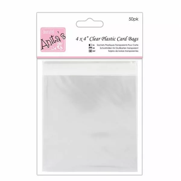 clear bag rectangle docrafts