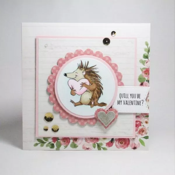 Valentine Critters Set Art Impressions Clear Stamps 2