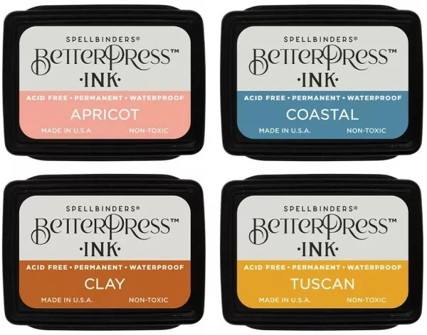 Spellbinders BetterPress Mini Ink Set Desert Sunset 1