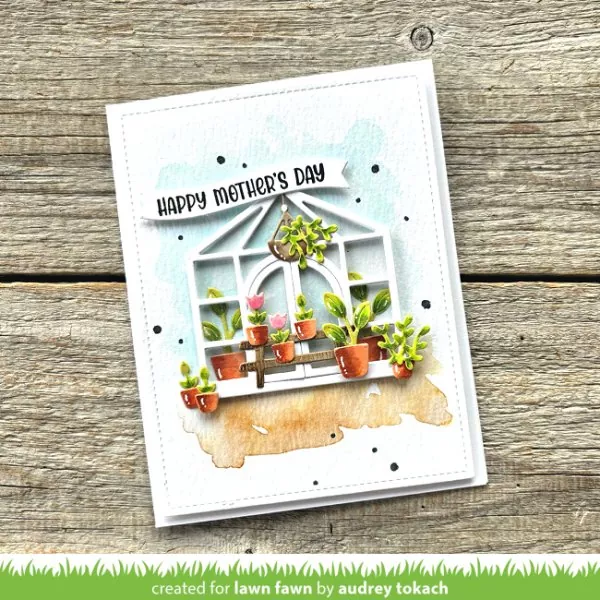 Build-A-Greenhouse - Stanzen - Lawn Fawn