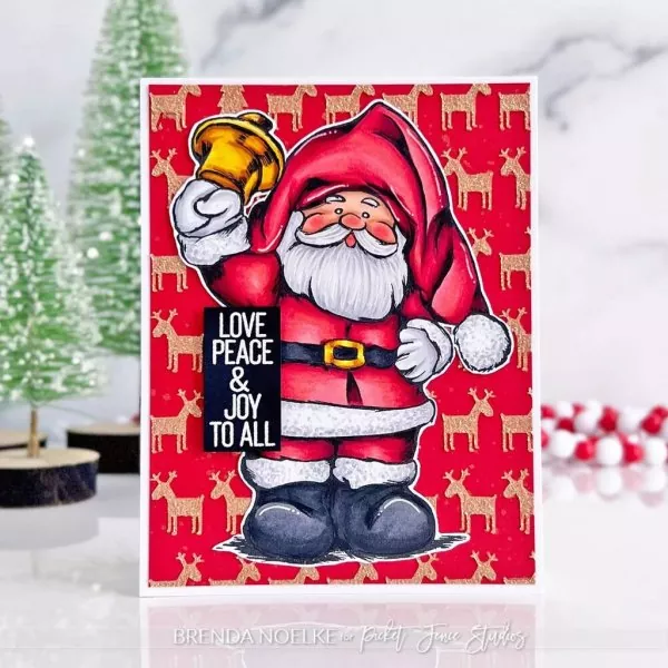 Santa Claus Comes Tonight clear stamps picket fence studios 1