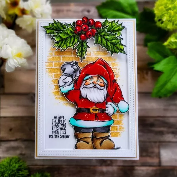 Santa Claus Comes Tonight clear stamps picket fence studios 2